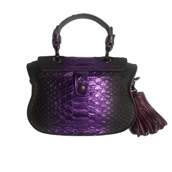 THALE BLANC AUDREY MICRO Metallic Purple Bag - Picture 3 of 16